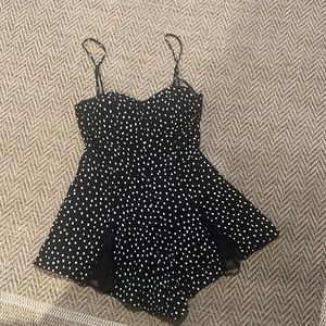 Keep It Moving Romper in Polka Dot